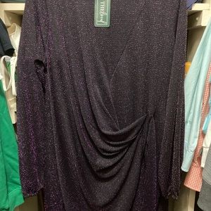 Purple glitter dress!!